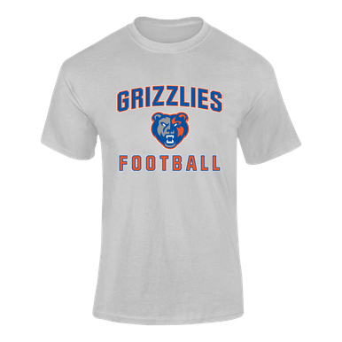 Grand Oaks Grizzlies Football #1 Men's Premium SS T-Shirt