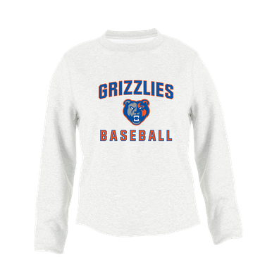 Grand Oaks Grizzlies Baseball #1 Women's Sweatshirt