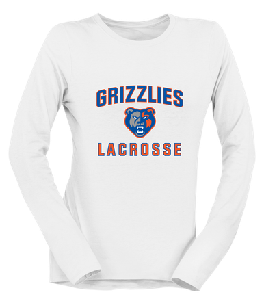 Grand Oaks Grizzlies Lacrosse Women's Premium LS T-Shirt