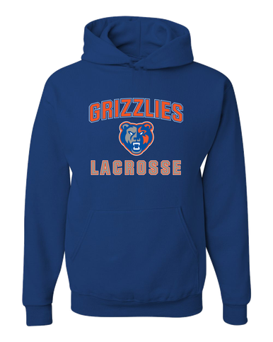 Grand Oaks Grizzlies Lacrosse Men's Premium Hoodie