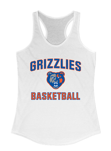 Grand Oaks Grizzlies Basketball #1 Women's Tank Top