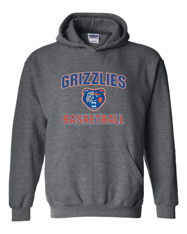 Grand Oaks Grizzlies Basketball #1 Men's Hoodie