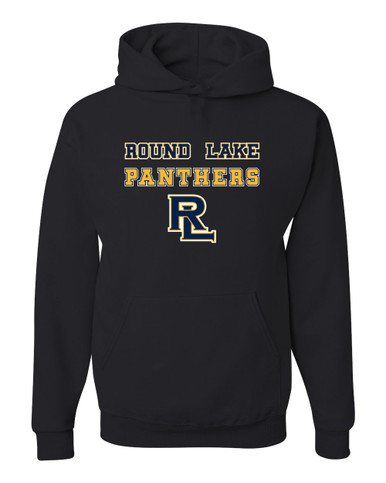 Round Lake Panthers RL Script Spirit Men's Premium Hoodie