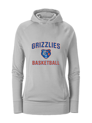 Grand Oaks Grizzlies Basketball #1 Women's Hoodie