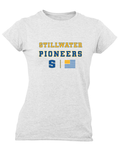 Stillwater Pioneers Spirit Flag Women's SS T-Shirt