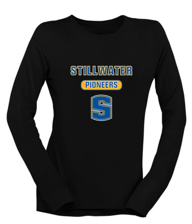 Stillwater Pioneers Mascot #3 Women's LS T-Shirt