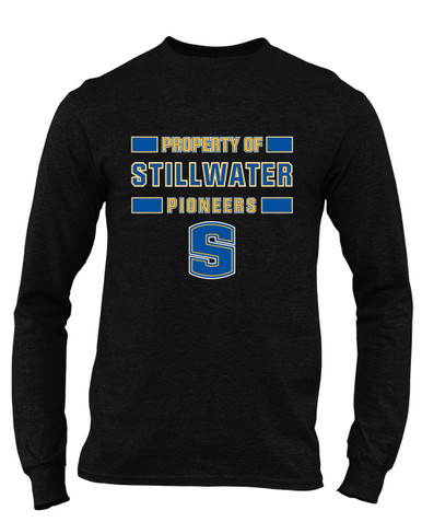 Stillwater Pioneers Property Of Men's LS T-Shirt
