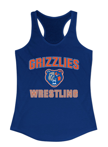 Grand Oaks Grizzlies Wrestling Women's Tank Top