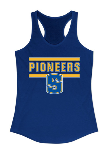 Stillwater Pioneers Mascot #5 Women's Tank Top
