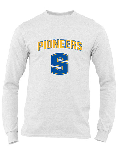 Stillwater Pioneers Mascot #6 Men's LS T-Shirt