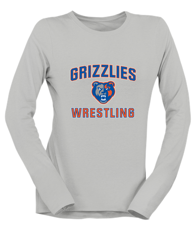 Grand Oaks Grizzlies Wrestling Women's Premium LS T-Shirt