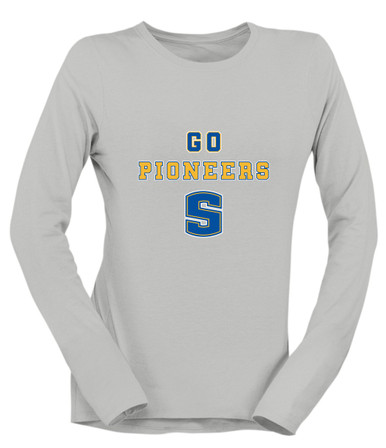 Stillwater Pioneers Go Team Women's Premium LS T-Shirt