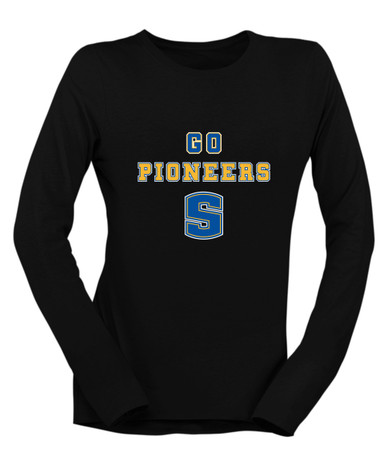 Stillwater Pioneers Go Team Women's LS T-Shirt