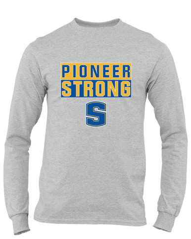 Stillwater Pioneers Strong #1 Men's LS T-Shirt