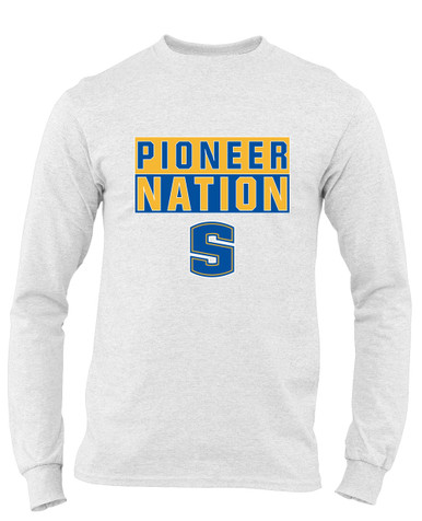 Stillwater Pioneers Nation #1 Men's LS T-Shirt