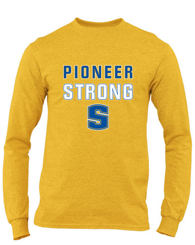 Stillwater Pioneers Strong #2 Men's LS T-Shirt