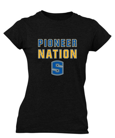 Stillwater Pioneers Nation #2 Women's Premium SS T-Shirt