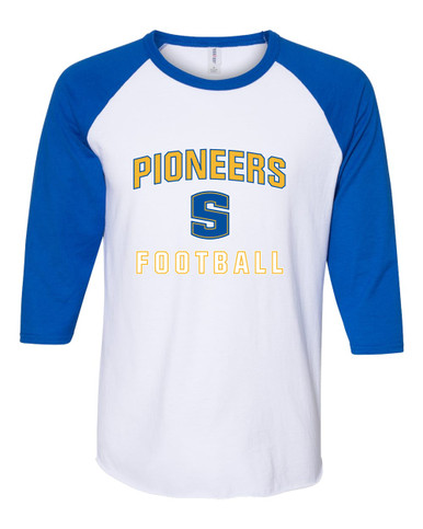 Stillwater Pioneers Football #1 Men's Baseball T-Shirt