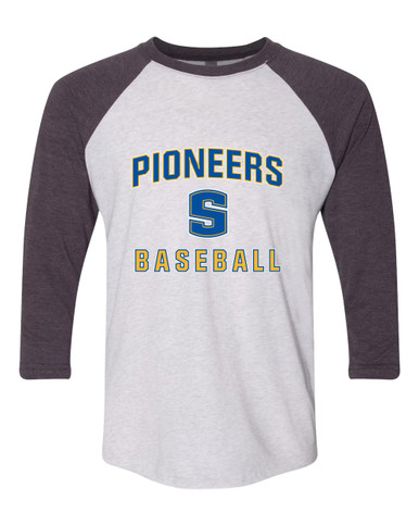 Stillwater Pioneers Baseball #1 Women's Baseball T-Shirt