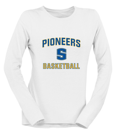 Stillwater Pioneers Basketball #1 Women's Premium LS T-Shirt