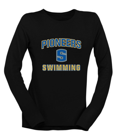 Stillwater Pioneers Swimming Women's Premium LS T-Shirt