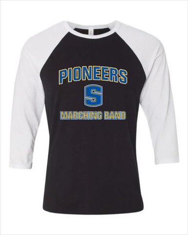 Stillwater Pioneers Marching Band Men's Baseball T-Shirt