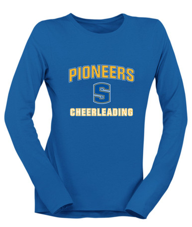 Stillwater Pioneers Cheerleading Women's Premium LS T-Shirt