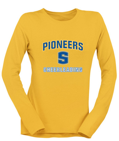 Stillwater Pioneers Cheerleading Women's LS T-Shirt