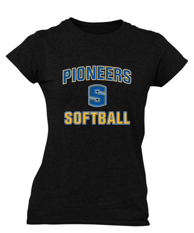 Stillwater Pioneers Softball #1 Women's Premium SS T-Shirt