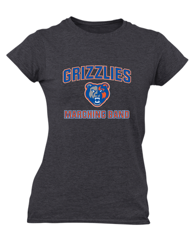 Grand Oaks Grizzlies Marching Band Women's Premium SS T-Shirt