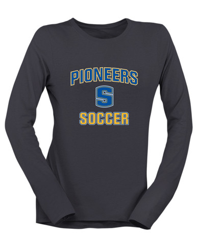 Stillwater Pioneers Soccer #1 Women's LS T-Shirt