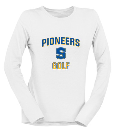 Stillwater Pioneers Golf Women's LS T-Shirt