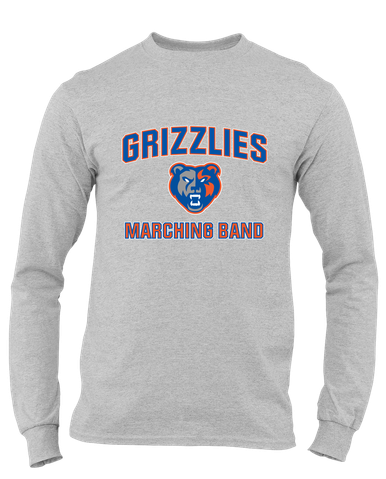 Grand Oaks Grizzlies Marching Band Men's Premium LS T-Shirt