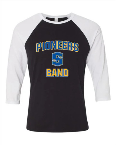 Stillwater Pioneers Band # 1 Women's Baseball T-Shirt