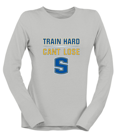 Stillwater Pioneers Train Hard, Can't Lose Women's Premium LS T-Shirt