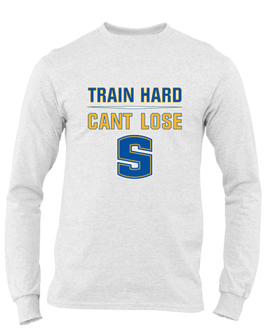 Stillwater Pioneers Train Hard, Can't Lose Men's Premium LS T-Shirt