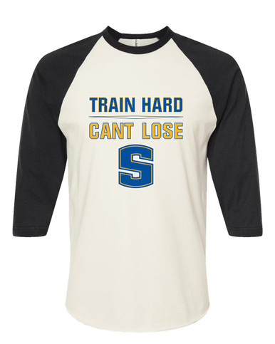 Stillwater Pioneers Train Hard, Can't Lose Men's Baseball T-Shirt