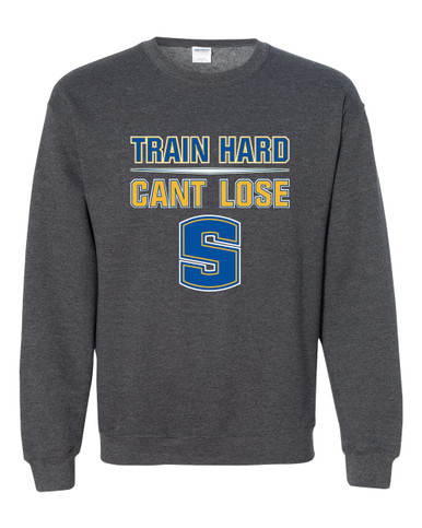 Stillwater Pioneers Train Hard, Can't Lose Men's Sweatshirt