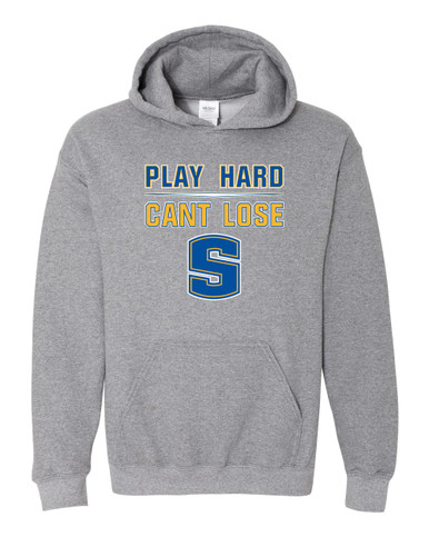 Stillwater Pioneers Play Hard, Can't Lose Men's Hoodie