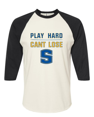 Stillwater Pioneers Play Hard, Can't Lose Women's Baseball T-Shirt