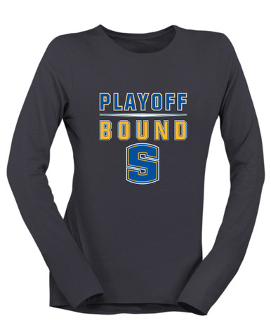 Stillwater Pioneers Playoff Bound Women's LS T-Shirt
