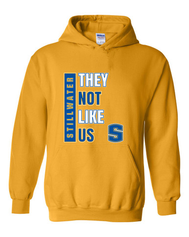 Stillwater Pioneers They Not Like Us #1 Men's Hoodie