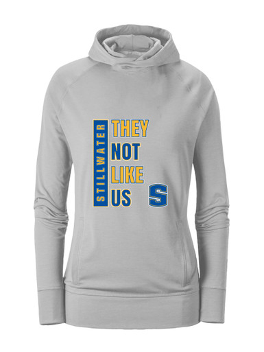 Stillwater Pioneers They Not Like Us #1 Women's Hoodie