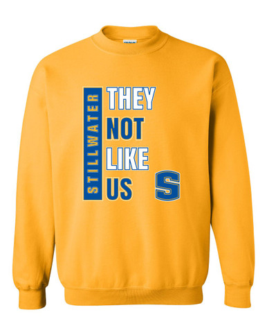 Stillwater Pioneers They Not Like Us #1 Men's Sweatshirt