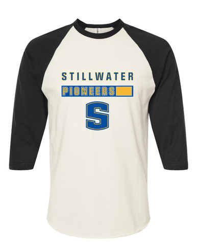 Stillwater Pioneers Mascot #7 Men's Baseball T-Shirt