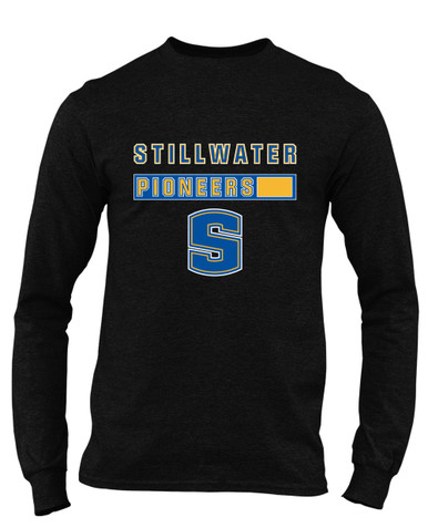 Stillwater Pioneers Mascot #7 Men's LS T-Shirt