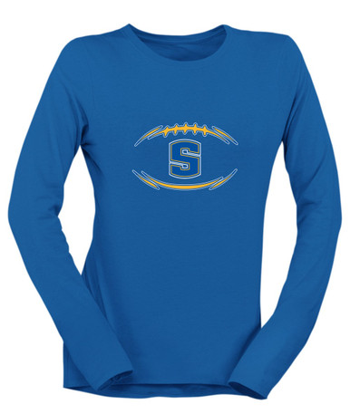 Stillwater Pioneers Football #3 Women's Premium LS T-Shirt