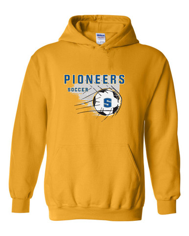Stillwater Pioneers Soccer #2 Men's Hoodie