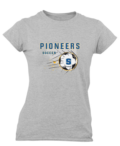 Stillwater Pioneers Soccer #2 Women's SS T-Shirt