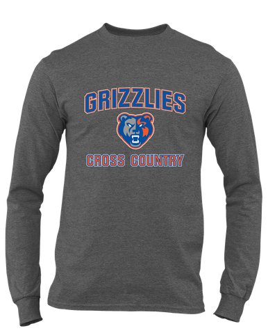 Grand Oaks Grizzlies Cross Country Men's LS T-Shirt